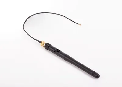Produktbild von Raspberry Pi YH2400-5800-SMA-108 Antenne für Drahtloses Datennetzwerk, Compute Module - UHF, SHF - 2 dBi - Peitschenantenne, Schraubenmontage - Omnidirektional - SMA, U.FL Anschluss