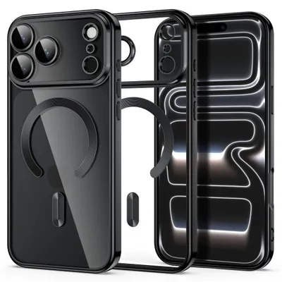Produktbild von Tech-Protect Magflex MagSafe Apple iPhone 17 Pro / 18 Pro Glänzend Schwarz