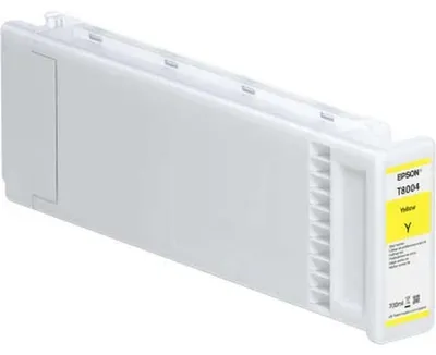 Obrázek produktu pro Epson Singlepack Yellow T800400 UltraChrome PRO 700ml, Žlutá, Inkoust na pigmentové bázi, 700 ml, 1 kusů, Balení po jednom
