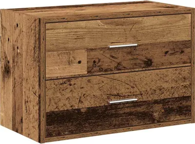 Obrázok produktu pre skriňa s 2 zásuvkami staré drevo kompozitné drevo