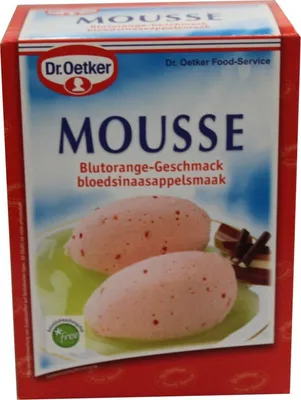 Produktbild von Dr. Oetker Mousse Blutorange-Geschmack 1er Pack 1 x 1kg