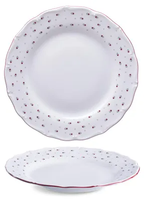 Produktbild von Flacher Teller, tschechisches Porzellan, Verona, 25 cm, Franceska, G. Benedikt