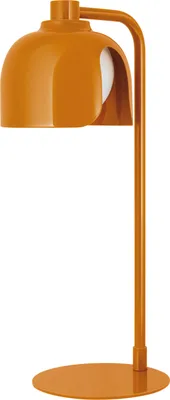 Zdjęcie produktu dla OSRAM Decor Corolle Table Lampa stołowa, pomarańczowe metalowe szkło, gniazdo G9, kabel tekstylny, styl retro