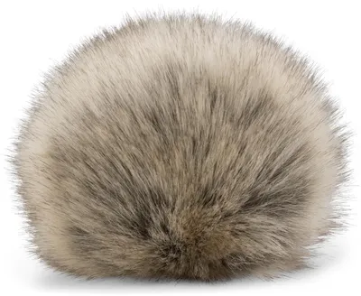 Produktbild von styleBREAKER Kunstfell Bommel für Mützen und Beanies, Fake Fur, Winter Fellbommel 04024161