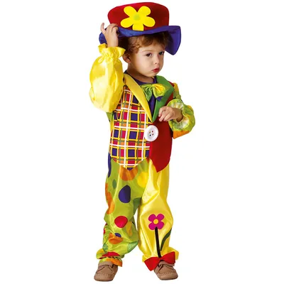 Produktbild von Boland 6822567, Maskenkostüm, Kind, Männlich, Clown, Mehrfarbig, 3-4