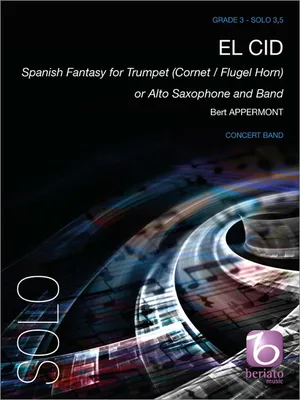 Produktbild von Bert Appermont, El CidConcert Band/Harmonie and Trumpet, Alto Saxophone