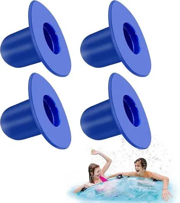 Produktbild von 4 Stück Schwimmbeckenfilter Stoppungen für Schwimmbecken