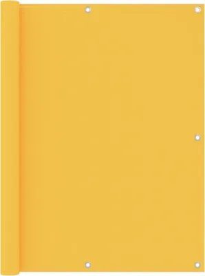 Produktbild von "Rabatt" Balkon-Sichtschutz - Windschutz & Sonnenschutz - Gelb 120x500 cm Oxford-Gewebe - Sonnensegel CC176