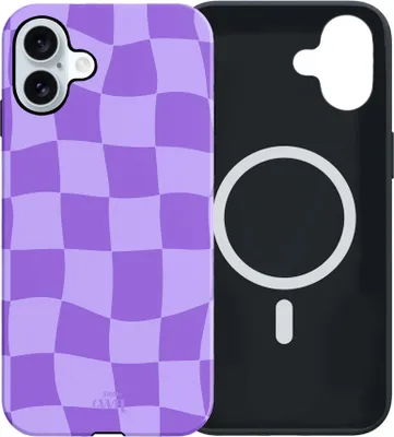 Produktbild von Violet Vibes MagSafe - Double Layer  - Kompatibel mit iPhone 16