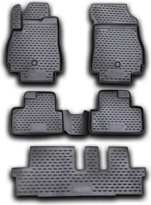 Zdjęcie produktu dla Gumowe dywaniki samochodowe do Chevrolet Orlando 2011-2018 (7 foteli)