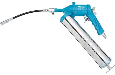 Produktbild von Hazet 9042N-1 Druckluft- Fettpresse 360° verstellbar, m. 230mm Schlauch