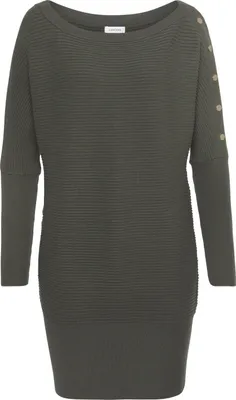 Produktbild von LASCANA Longpullover khaki Größe 36/38