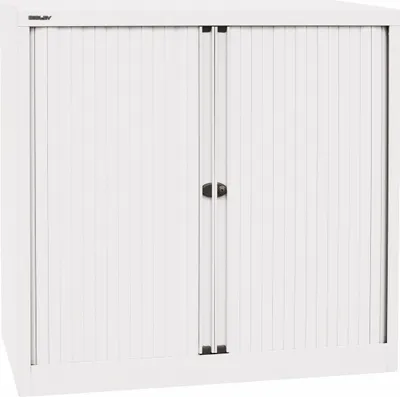 Produktbild von Bisley Rollladenschrank EuroTambour - Farbe: Verkehrsweiß