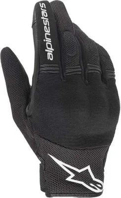 Image de Gants Alpinestars pour femmes, modèle Copper, couleur noir et blanc