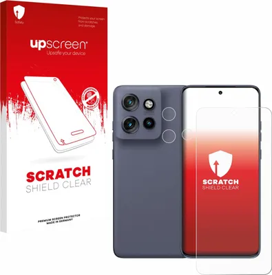 Produktbild von upscreen Schutzfolie für Motorola Edge 60 Neo (Display+Kamera) Displayschutz Displayschutzfolie Folie Klar Transparent