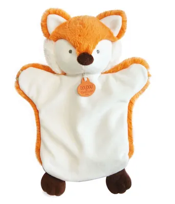 Image de Doudou Marionnette en peluche Renard 25 cm