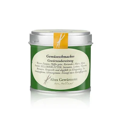 Produktbild von Altes Gewürzamt Gemüseschmackes - Gemüse Gewürzmischung Gewürzzubereitung 75g