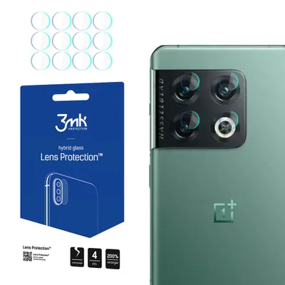 Produktbild von 3mk Hybridglas Lens Protection für OnePlus 10 Pro 5G Kamera Objektiv Kameralinse 0,16mm 6H (4 Stück)