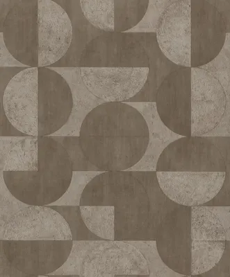 Produktbild von Vliestapete 521368 Concrete kreise braun
