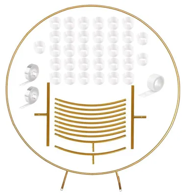 Produktbild von 1,5m Metallbogen-Set für Ballons und Dekorationen
