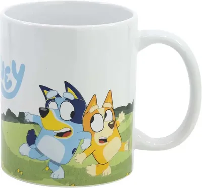Produktbild von Bluey und Bingo Kaffeetasse Teetasse Tasse Geschenkidee 325 ml