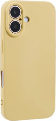Produktbild von iPhone 16 Hülle - Coverup Colour TPU Back Cover - Sand Yellow