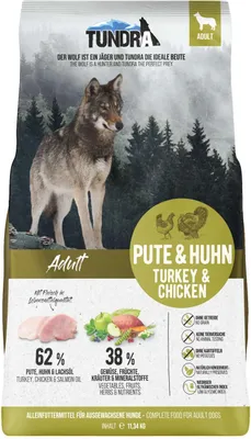 Image de Tundra DOG croquettes dinde 11,34kg