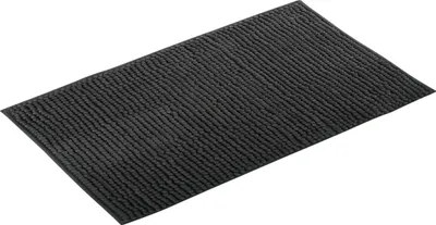 Produktbild von MSV Badteppich CHENILLE 80 x 50 cm dunkelgrau