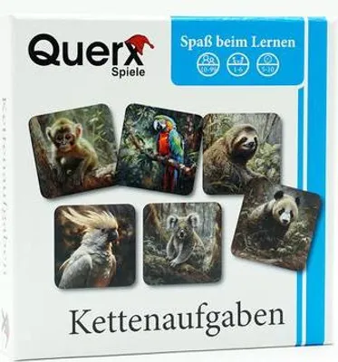 Produktbild von Pädagogisches Lernspiel für Kinder ab 3 Jahren: Tier-Thema mit Kettenaufgaben