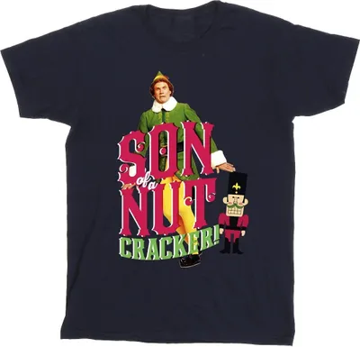 Produktbild von Elf - "Son Of A Nutcracker" T-Shirt für Herren BI24158 (M) (Marineblau)