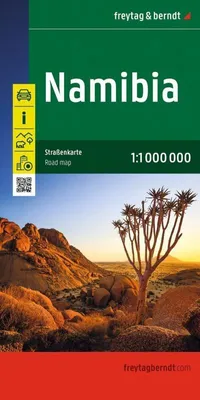 Obrázok produktu pre Namíbia, cestná mapa v mierke 1:1 000 000, freytag & berndt