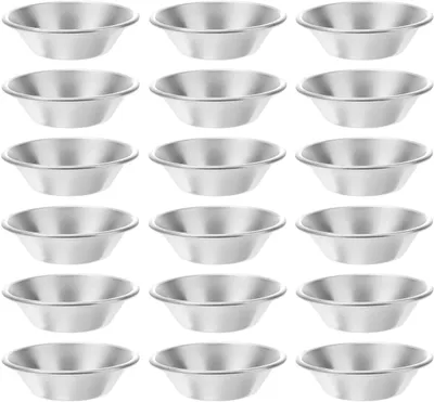 Imagen del producto de Moldes de aluminio para hornear, 25 unidades, tamaño mini, para postres y muffins