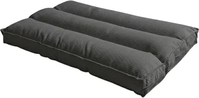 Produktbild von Futon abnehmbarer Bezug aus Cord BANANAIR 90x190 cm dunkelgrau