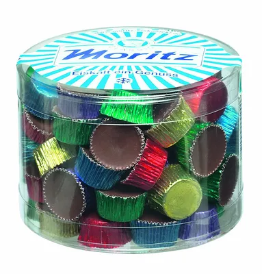 Immagine prodotto di Gelato Moritz in capsule colorate in barattolo 400g confezione da 6 pz