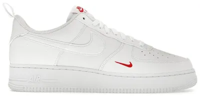 Obrázek produktu pro Nike Air Force 1 '07, "Red Mini Swoosh", bílá, Velikost: 47