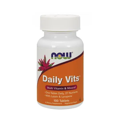 Produktbild von NOW Foods - Tägliche Vitamine, 100 Tabletten