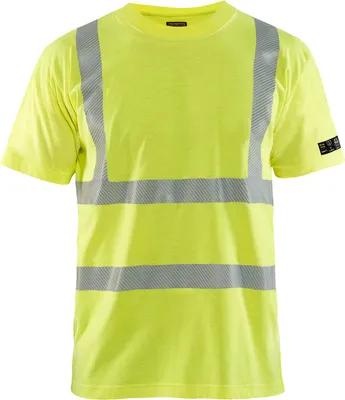 Produktbild von Blakläder® Multinorm t-shirt High Vis Gelb 3480 1761, Farbe:high vis gelb, Größe:2XL