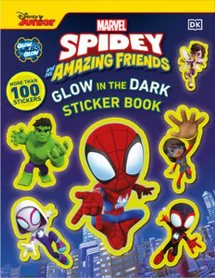 Zdjęcie produktu dla Marvel Spidey and His Amazing Friends Glow in the Dark Sticker Book