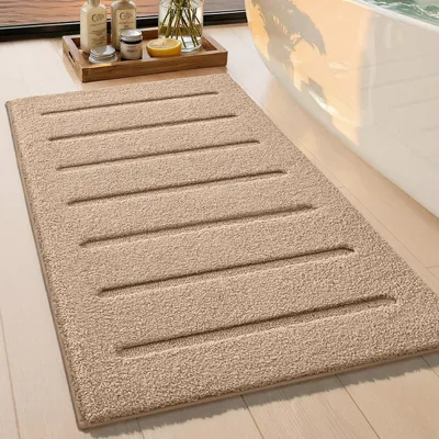 Imagen del producto de Alfombrilla antideslizante, lavable, color beige