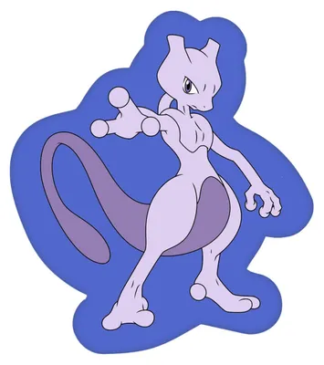 Productafbeelding van Pokémon Dekenkussen Mewtu, 36 cm