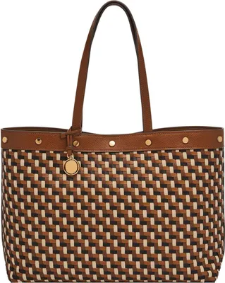 Image de FOSSIL sac shopper Jessie East West Tote Bag Brown brun