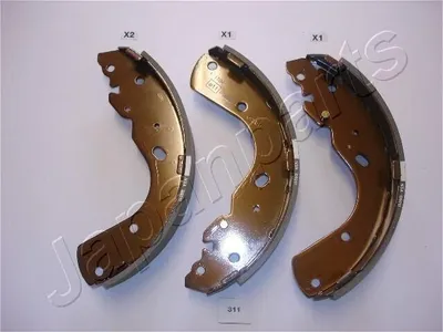 Produktbild von JAPANPARTS Bremsbackensatz Trommelbremse Hinten für FORD Ranger (ET) GF-311AF