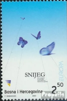 Produktbild von Briefmarken Bosnien-Herzegowina 2003 Mi 301Dr (kompl.Ausg.) postfrisch Plakatkunst