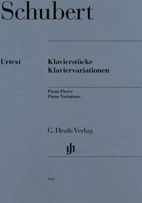 Image de Schubert, Franz - Klavierstücke - Klaviervariationen