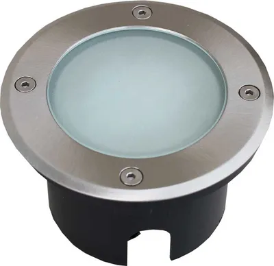 Produktbild von ChiliTec Bodenleuchte BEL GX53 R rund ØxT 12x7cm, IP65, GX53 Fassung