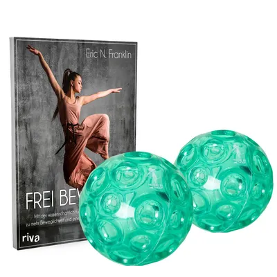 Produktbild von Franklin-Methode® Original Bälle, 2er Set m. Buch
