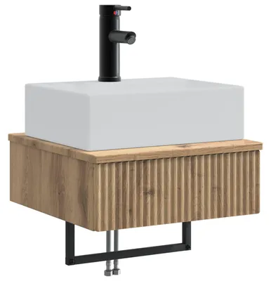 Obrázek produktu pro vidaXL Nástěnné umyvadlo Artisan – dub 40 x 41 x 39 cm