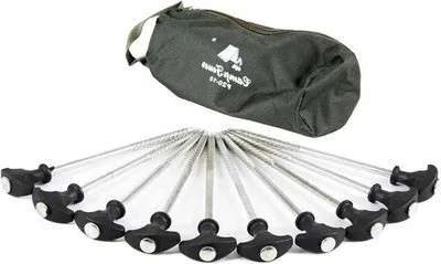 Produktbild von Famanu Zeltanker T-Pegs - Aluminium, Auswahl an Menge und Länge