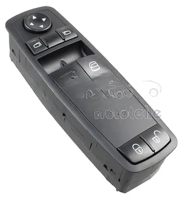 Obrázek produktu pro Spínač regulátoru oken vpředu na straně řidiče METZGER pro MERCEDES A-KLASSE (W169)