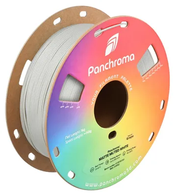 Produktbild von Polymaker Panchroma™ PLA Matte Muted White 1.75 mm 1KG